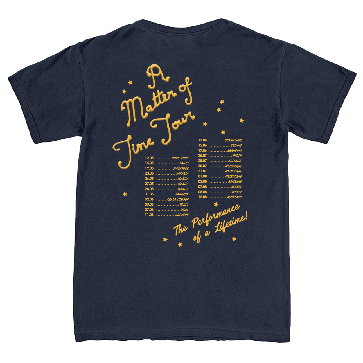 A Matter Of Time 2026 Tour Tee