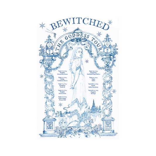 Bewitched The Goddess 2024 Asia Tour Poster