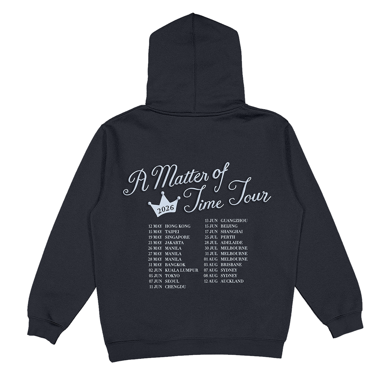 A Matter Of Time 2026 Tour Hoodie